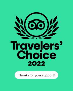 TripAdvisor Travellers Choice Award 2022 - Thanks for your support
