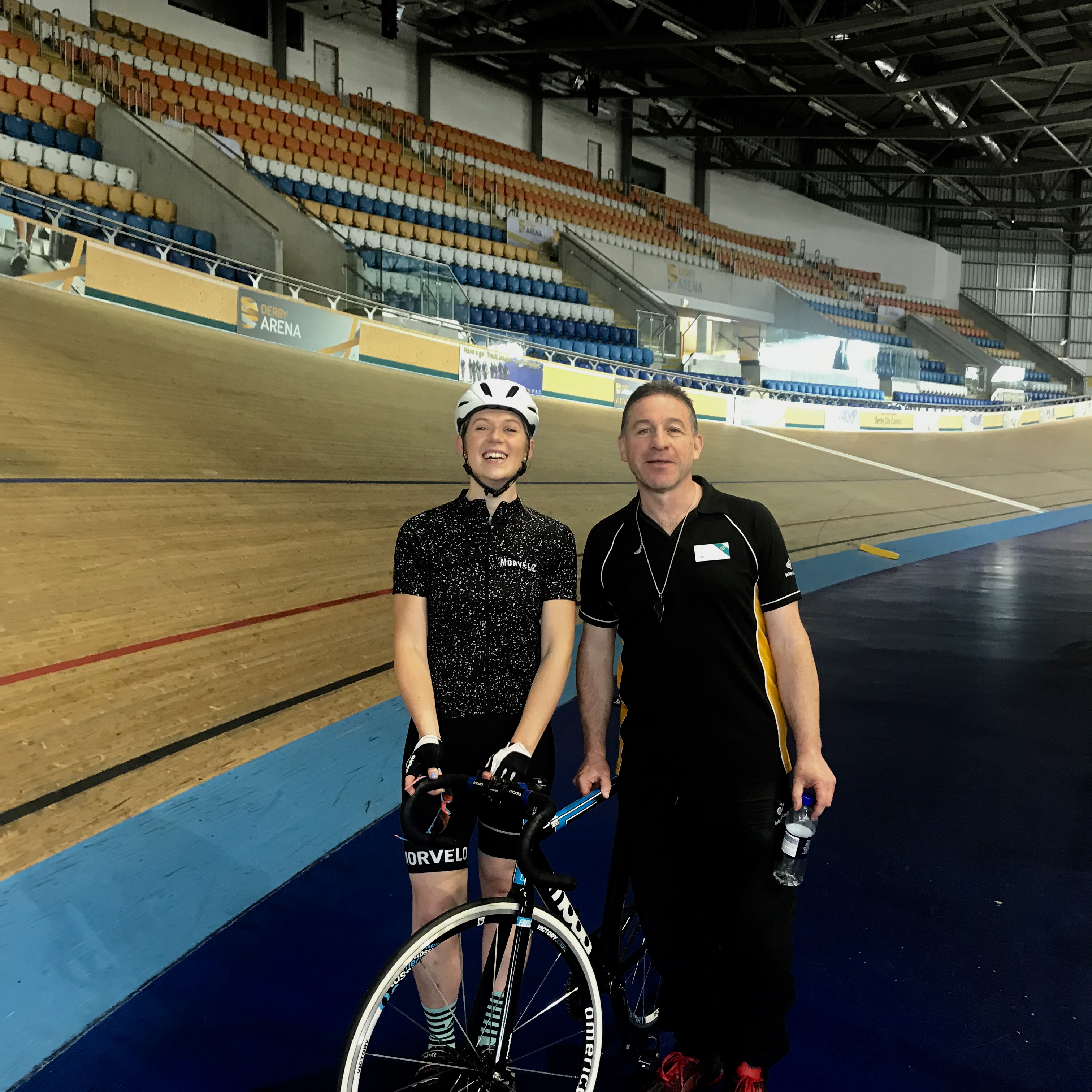 Kelly and Coach Carl