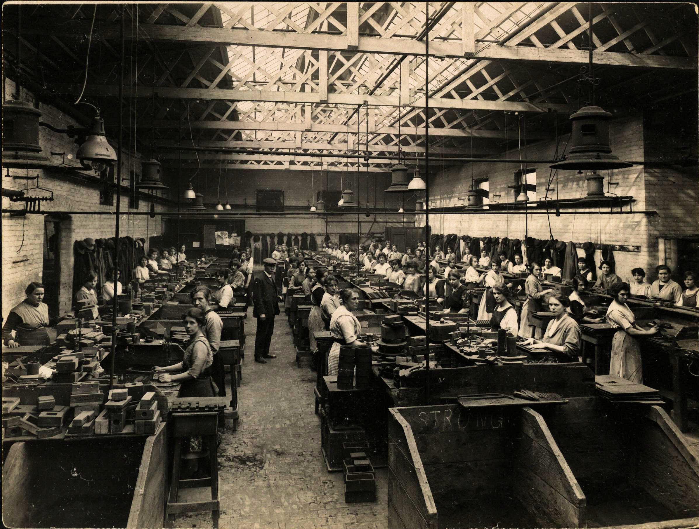 Working Women at Ley’s Malleable Castings Company Ltd, Circa 1920