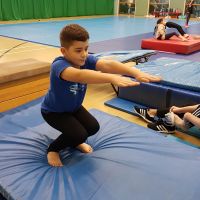 Yes, boys can do gymnastics!