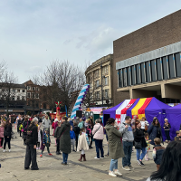 Crowds flock to enjoy Derby’s St George’s Day celebrations