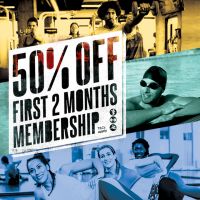 50% off 2 months Memberships in January