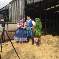 Behind the scenes: Filming at Bluebells Dairy