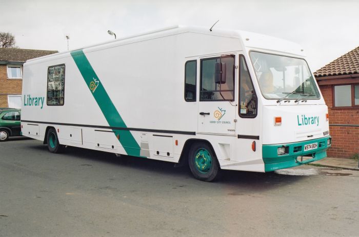New mobile library van