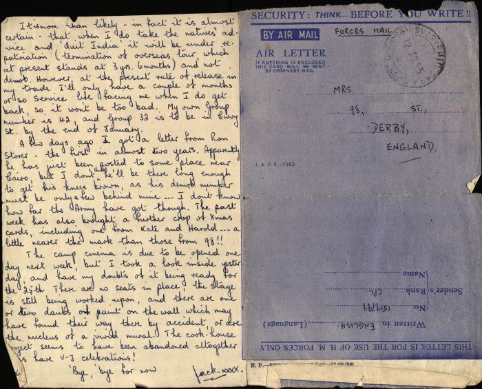 WWII letter page 2