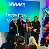 Dedication of Derby Parks Volunteers recognised with award